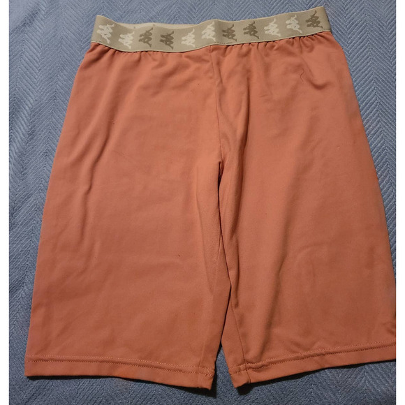 Kappa Biker Shorts Women's Flat Front Regular Fit Elastic Waist Size Small (VA1) - Picture 1 of 4